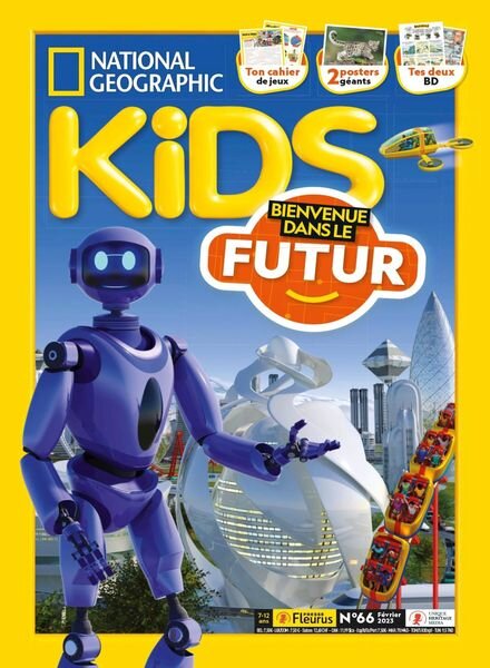 National Geographic Kids – janvier 2023 Cover