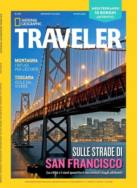 National Geographic Traveler Italia – Estate 2022 Cover