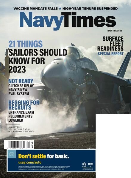 Navy Times – January 2023 Cover