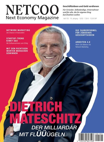 Netcoo Next Economy Magazine – Januar 2023 Cover