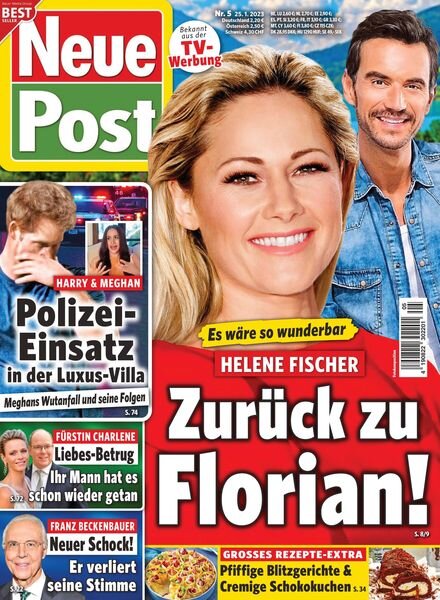 Neue Post – 25 Januar 2023 Cover