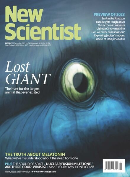 New Scientist Australian Edition – 31 December 2022 Cover
