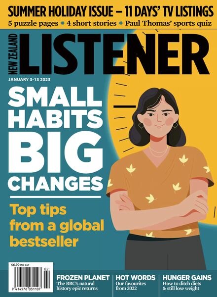New Zealand Listener – January 03 2023 Cover