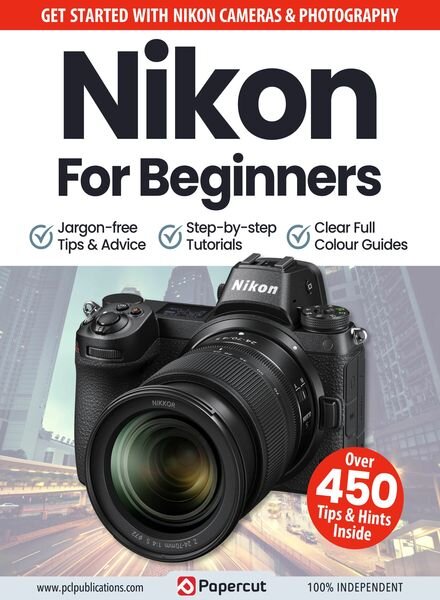 Nikon For Beginners – January 2023 Cover