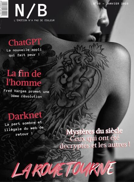 Noir et Blanc – janvier 2023 Cover