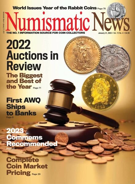 Numismatic News – 20 January 2023 Cover