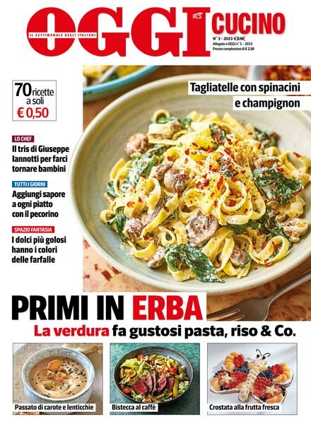Oggi Cucino – 02 febbraio 2023 Cover