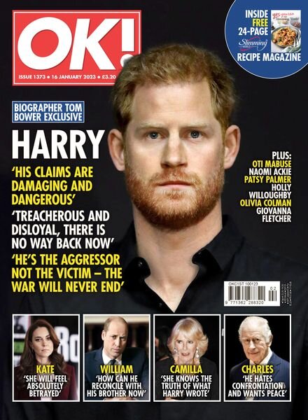 OK! Magazine UK – Issue 1373 – 16 January 2023 Cover