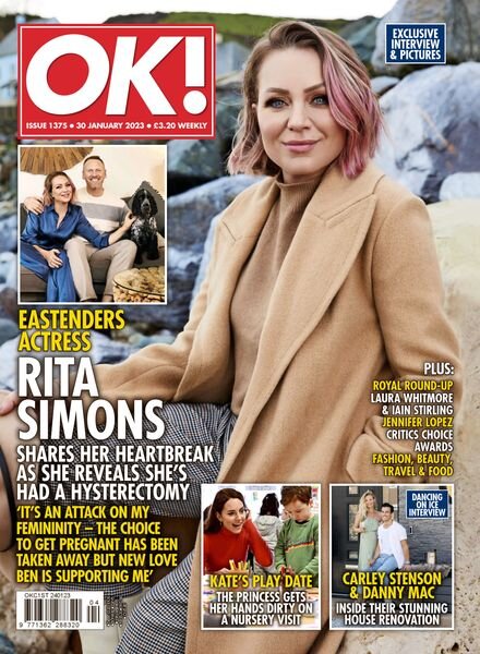 OK! Magazine UK – Issue 1375 – 30 January 2023 Cover