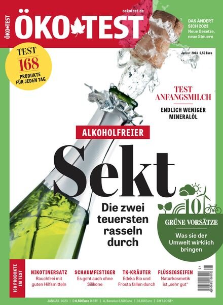 OKO-TEST – Januar 2023 Cover
