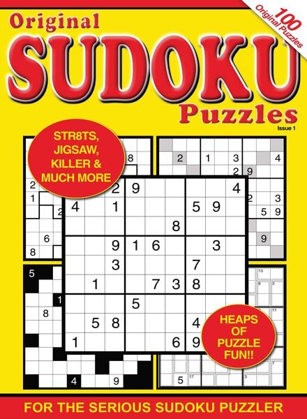 Original Sudoku – 31 December 2022 Cover