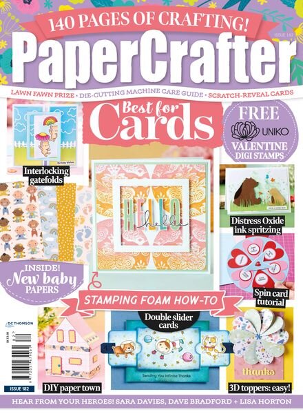 PaperCrafter – Issue 182 – January 2023 Cover