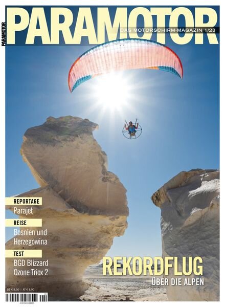 Paramotor Magazin – Januar 2023 Cover