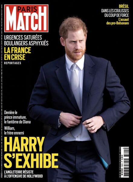 Paris Match – 12 janvier 2023 Cover