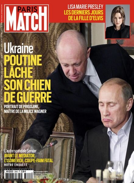 Paris Match – 19 janvier 2023 Cover