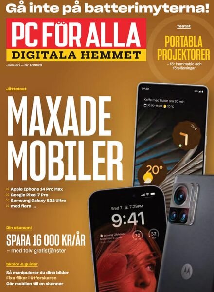 PC for Alla – januari 2023 Cover