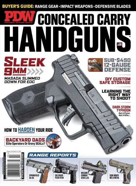 Personal Defense World – February 2023 Cover