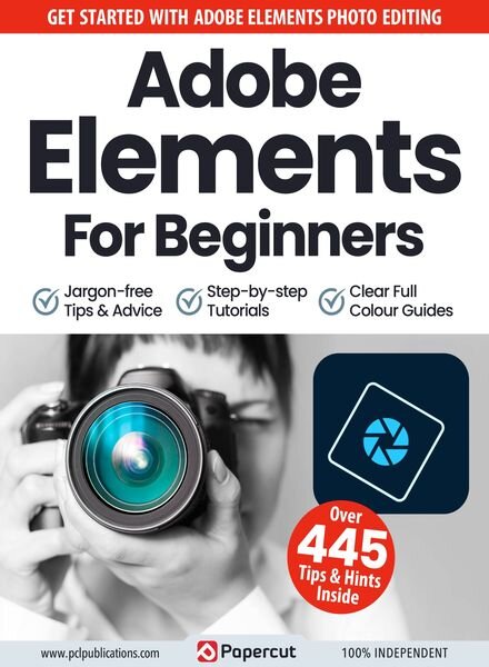 Photoshop Elements For Beginners – January 2023 Cover