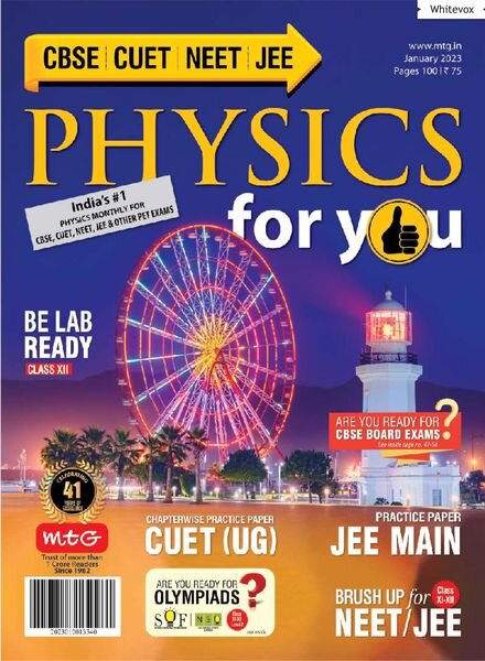 Physics For You – January 2023 Cover