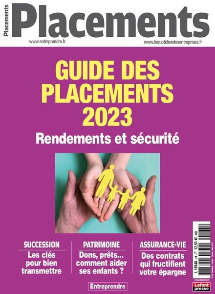 Placements – 01 janvier 2023 Cover