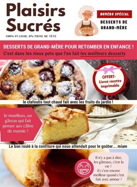 Plaisirs Sucres – 25 janvier 2023 Cover