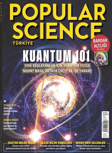 Popular Science Turkey – Ocak 2023 Cover