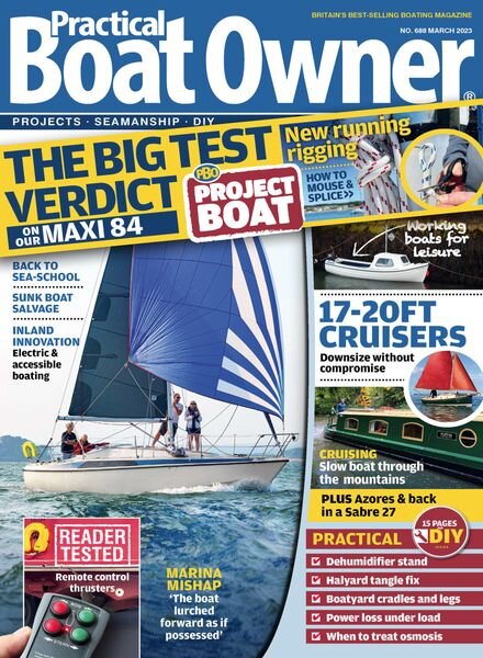 Practical Boat Owner – March 2023 Cover