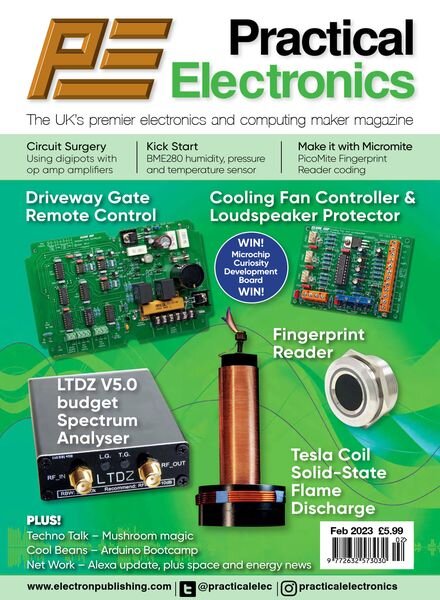 Practical Electronics – February 2023 Cover