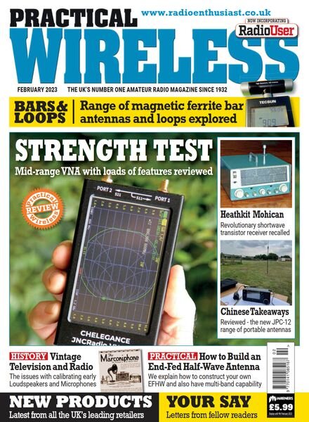 Practical Wireless – February 2023 Cover