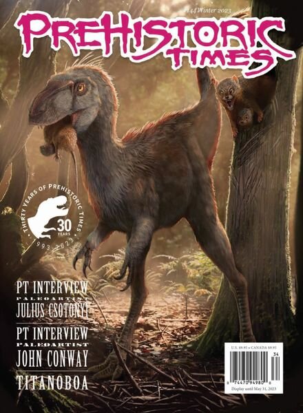 Prehistoric Times – December 2022 Cover