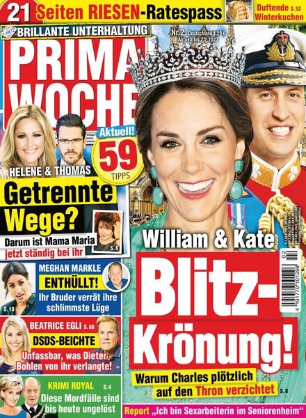 Prima Woche – Dezember 2022 Cover