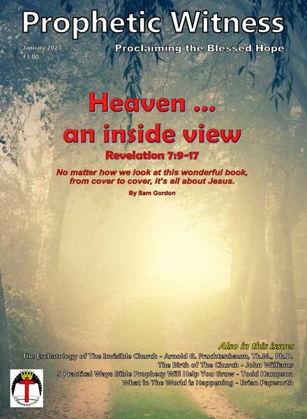 Prophetic Witness – January 2023 Cover