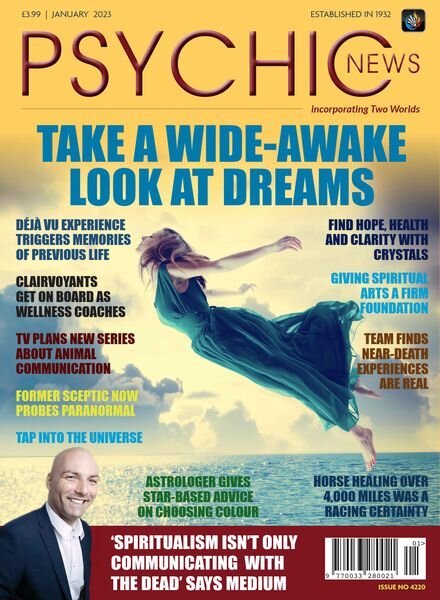 Psychic News – January 2023 Cover