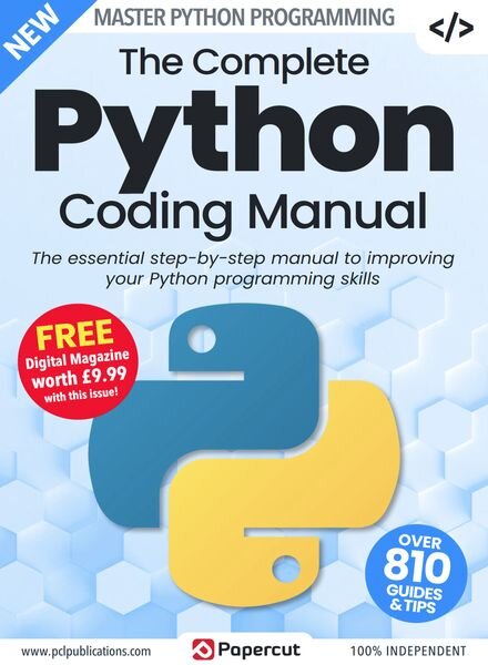 Python Coding & Programming – December 2022 Cover