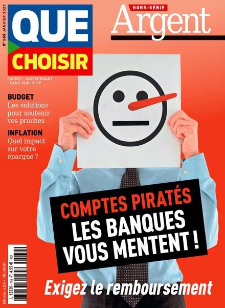 Que Choisir Argent – Janvier 2023 Cover