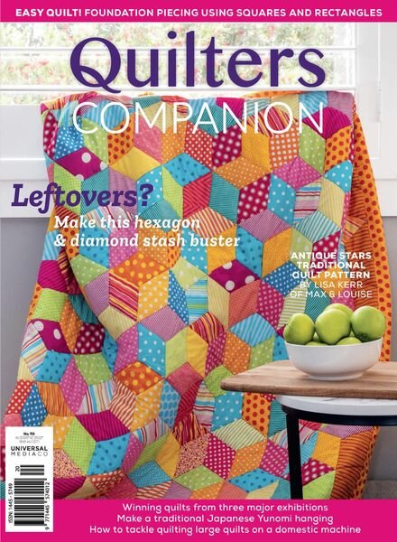 Quilters Companion – January 2023 Cover