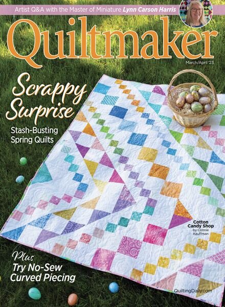 Quiltmaker – March 2023 Cover