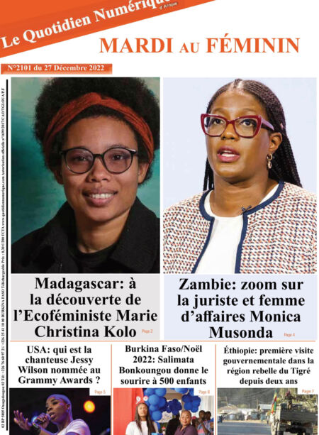 Quotidien Numerique d’Afrique – 27 decembre 2022 Cover