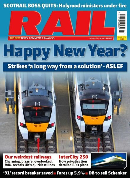 Rail – January 11 2023 Cover