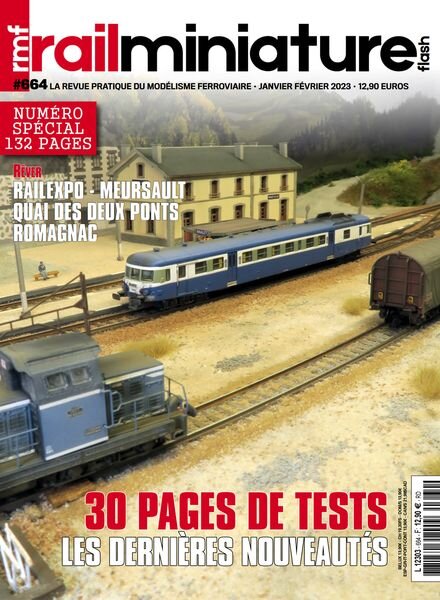Rail Miniature Flash – janvier 2023 Cover