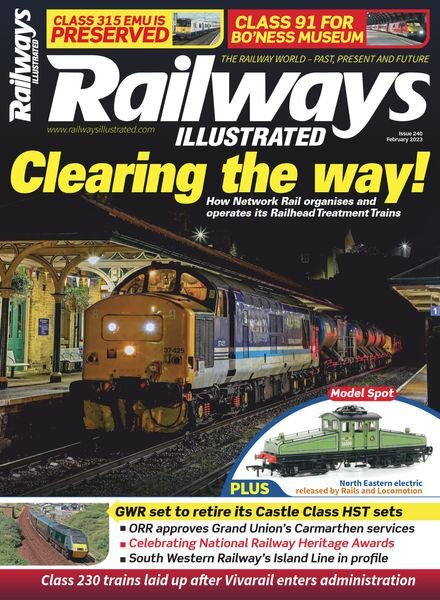 Railways Illustrated – February 2023 Cover