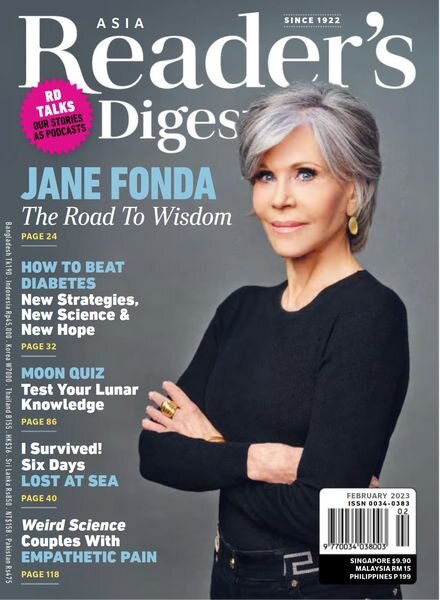 Reader’s Digest Asia – February 2023 Cover