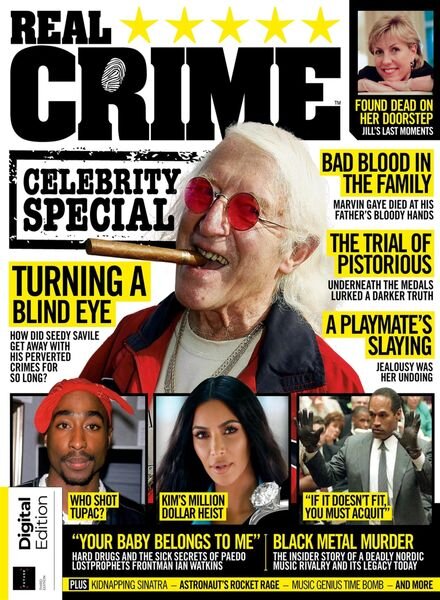 Real Crime Bookazine – Celebrity Special – 3rd Edition – January 2023 Cover