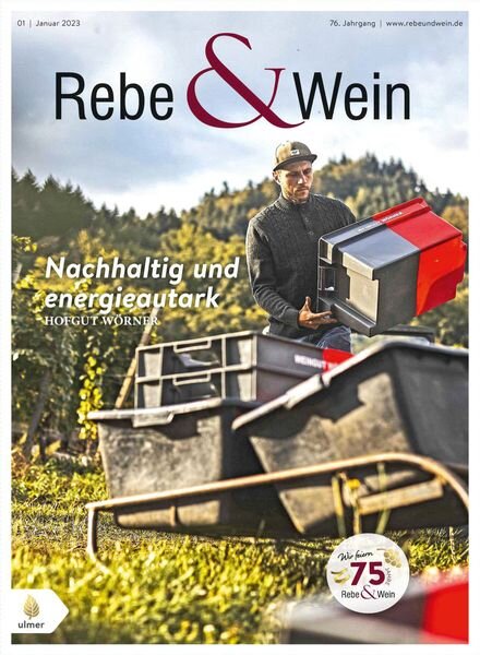 Rebe & Wein – Januar 2023 Cover