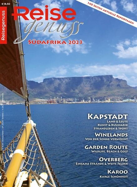 Reisegenuss – 05 Januar 2023 Cover