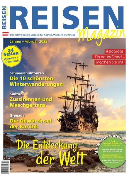 REISEN-Magazin – 02 Januar 2023 Cover