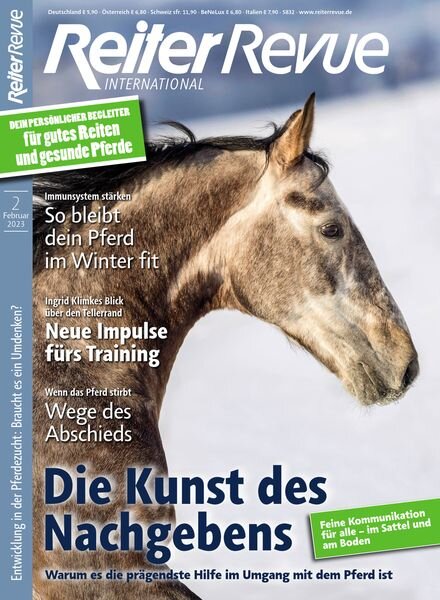 Reiterrevue International – Januar 2023 Cover