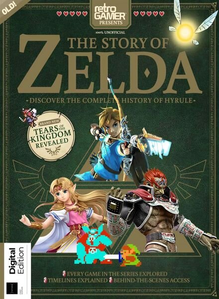 Retro Gamer Presents – The Story of Zelda – 1st Edition – January 2023 Cover