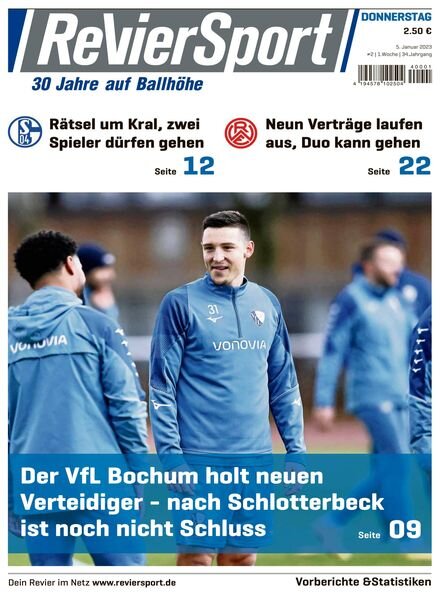 RevierSport – 05 Januar 2023 Cover