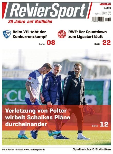 RevierSport – 09 Januar 2023 Cover
